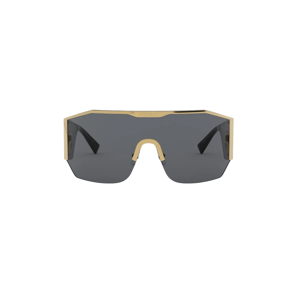 Versace Gold Boarder Visor Sun Glasses