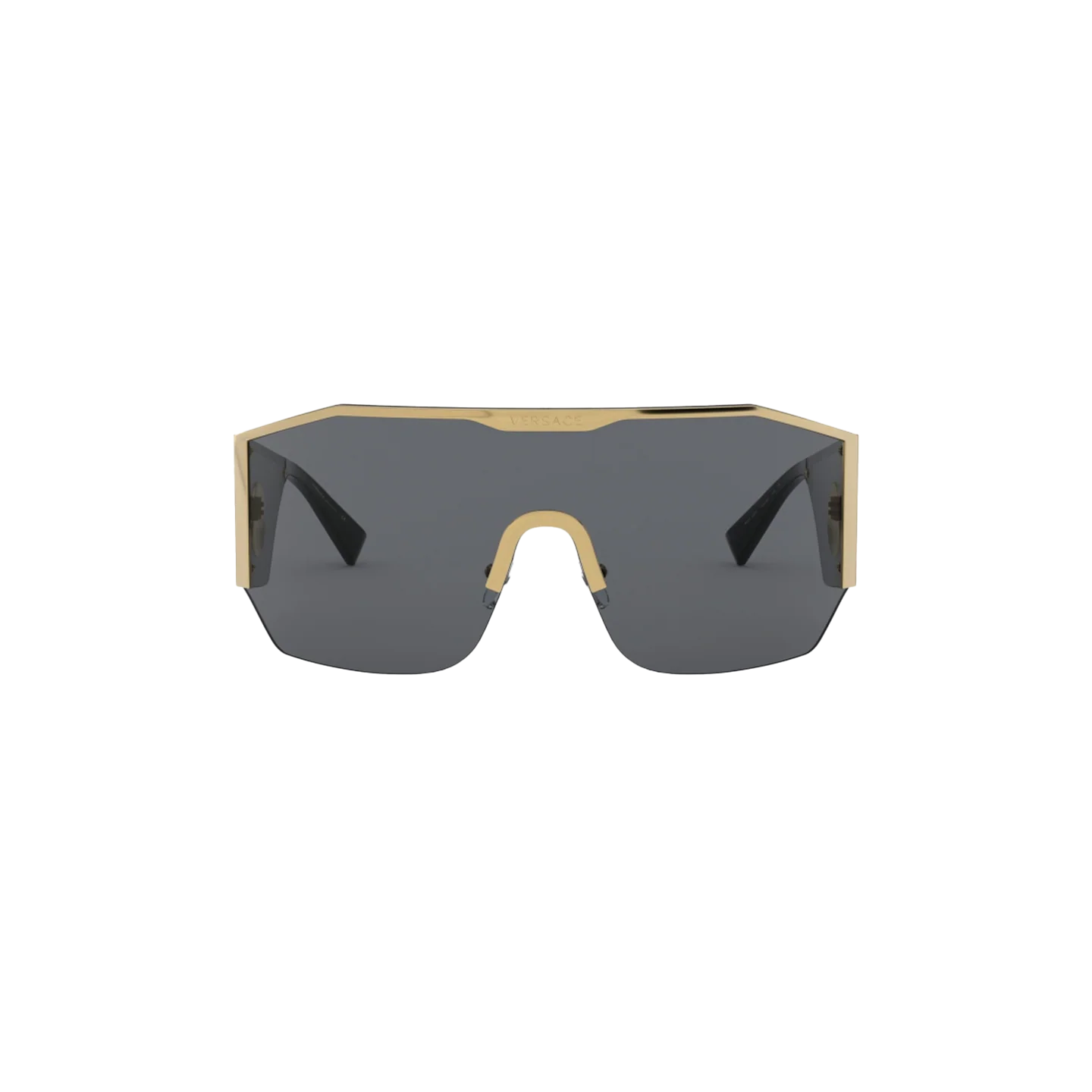 Versace Gold Boarder Visor Sun Glasses