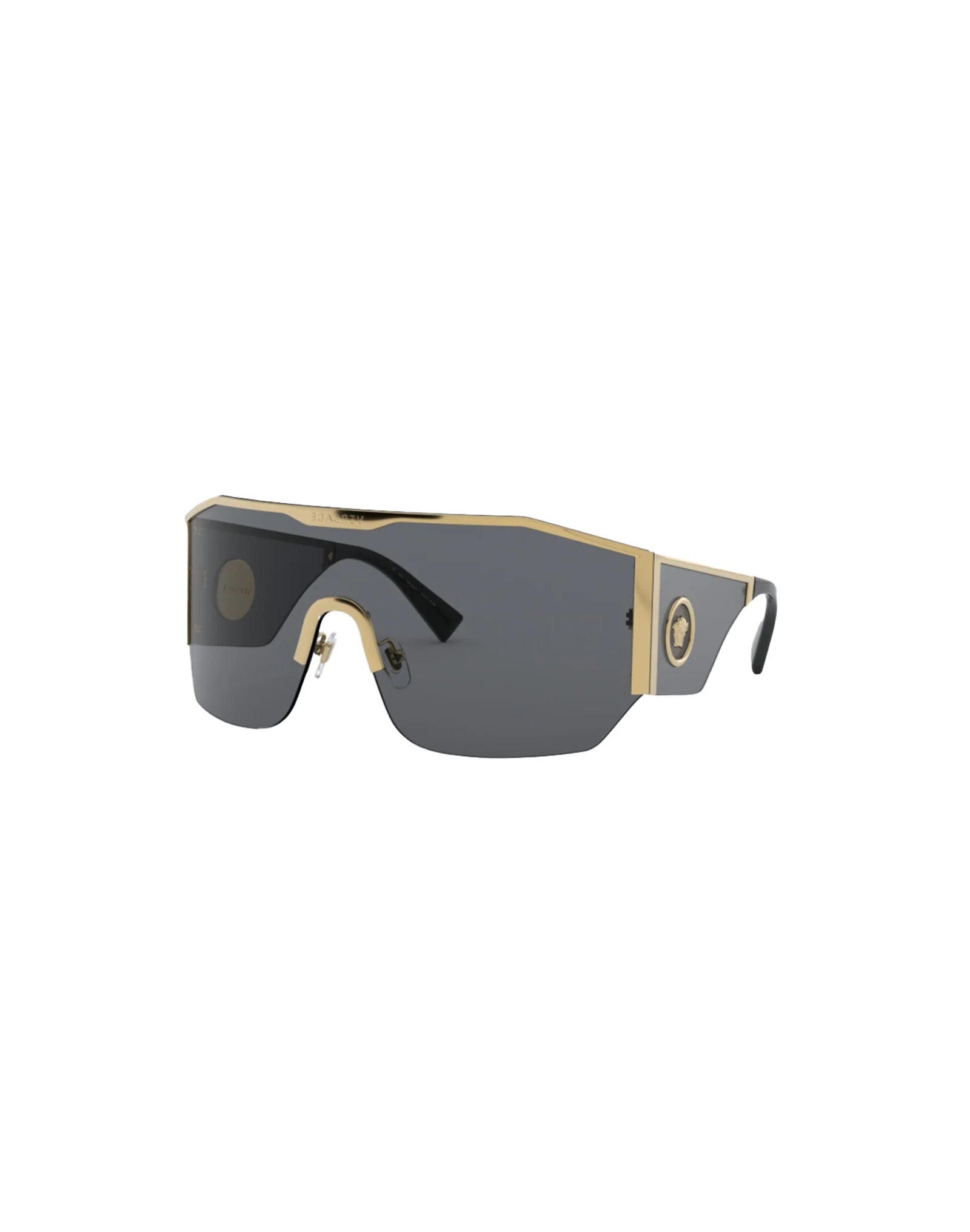 Versace Gold Boarder Visor Sun Glasses